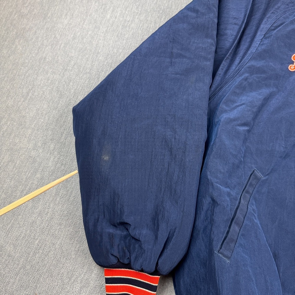 Vintage Detroit Tigers Starter Jacket Men Large MLB Baseball Diamond Collection - Picture 4 of 15